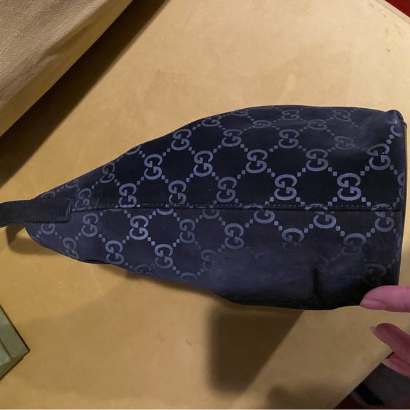 Gucci Black Suede Bag - Picture 5 of 9